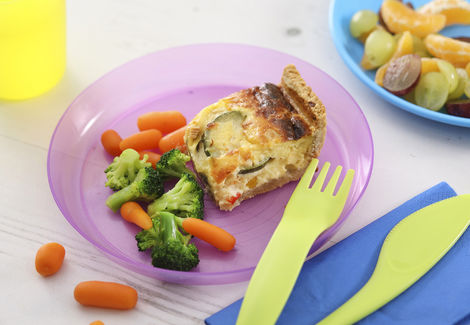 Vegetable Quiche