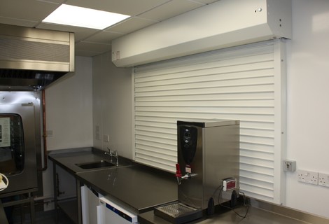 Rollashield FS Tube Motor Fire Shutter