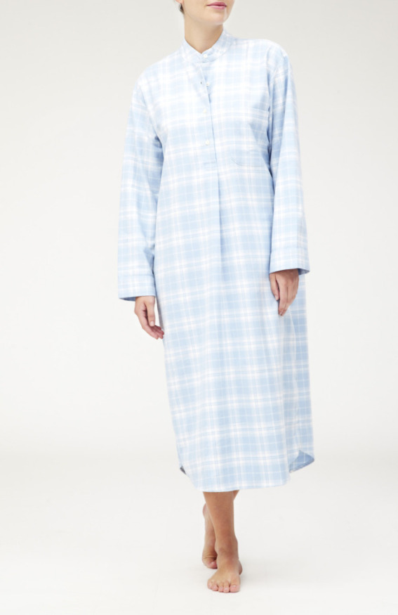 Ladies' Brushed Cotton Nightshirt Bonsoir Bonsoir