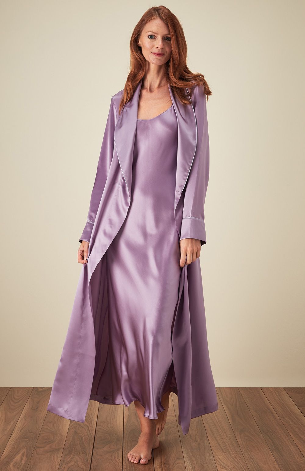 Long Silk Dressing Gown Womens Uk at Douglas Worsham blog