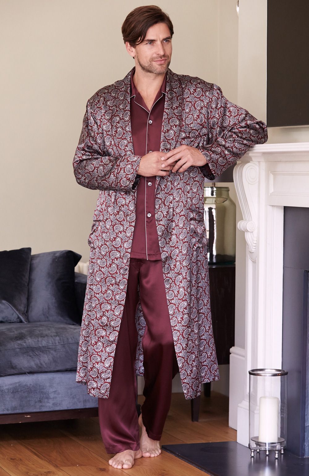 Men's Pyjamas Silk Collection Bonsoir