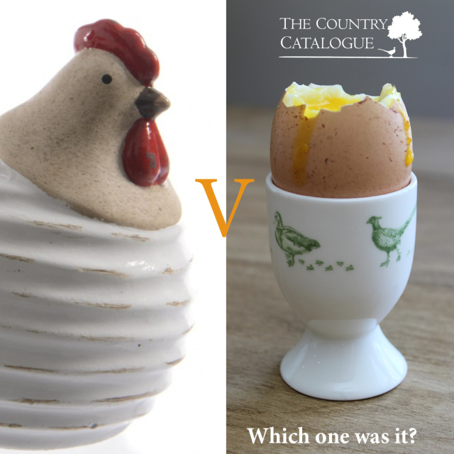 So which is it? Chicken or the Egg?