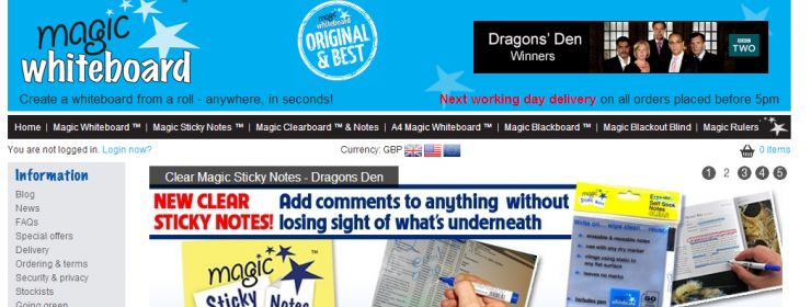 Exciting news for Magic Whiteboard and Sainsburys
