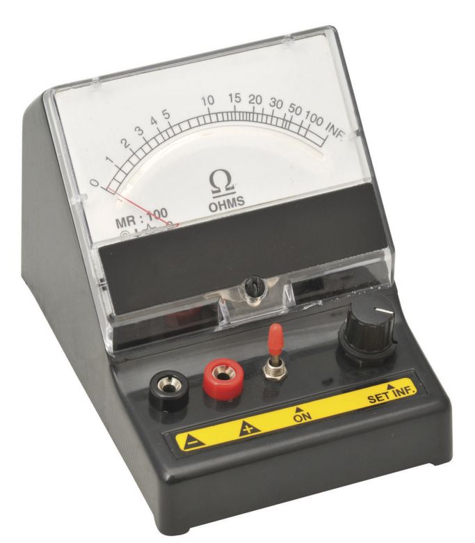 Ohmmeter Series Type O100 ohms Edulab