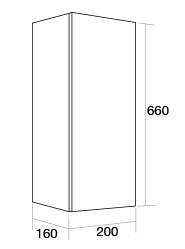 200 Single wall unit