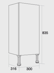 300 Single base unit