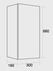 300 Single wall unit