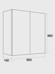 600 Double wall unit
