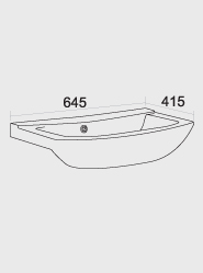 650 Ceramic Basin