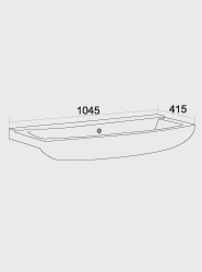 1050 Ceramic Basin