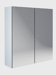 600 Double mirror wall unit