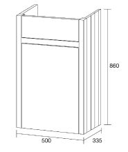 Fitted WC Unit - Etienne