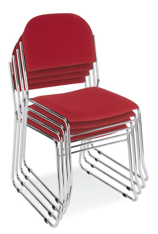 Skid Base Stackable Conference Chairs Vesta Online Reality