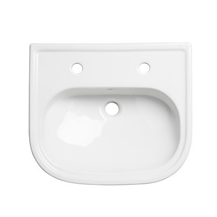 Langford Semi Countertop Basin 2 Tap Hole R2 Bathrooms