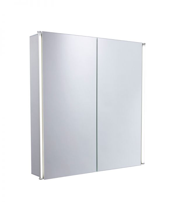 Sleek Double Door Mirror Cabinet Tavistock Bathrooms Sleek Double Door Mirror Cabinet