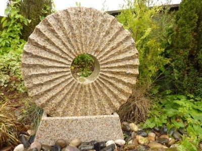 Rising Sun Fountain - Tor Stone