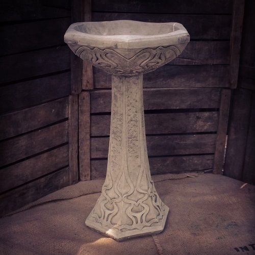 Art Deco Bird Bath Tor Stone