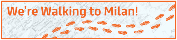 Yewdale Walk to Milan in Aid of Charity