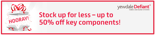 Up to 50% off key components – but hurry offer ends soon!